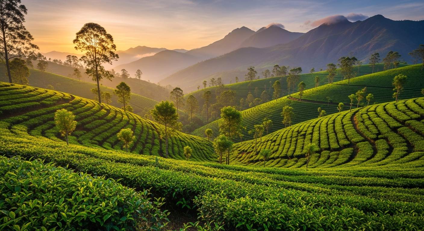 Sri Lankan Tea Plantation
